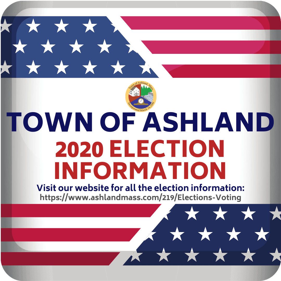 Town of Ashland State Primary Election information available at ashlandmass.com